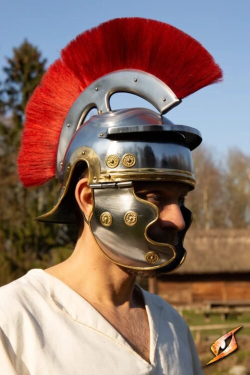 Galea Roman Helmet w. Plume
