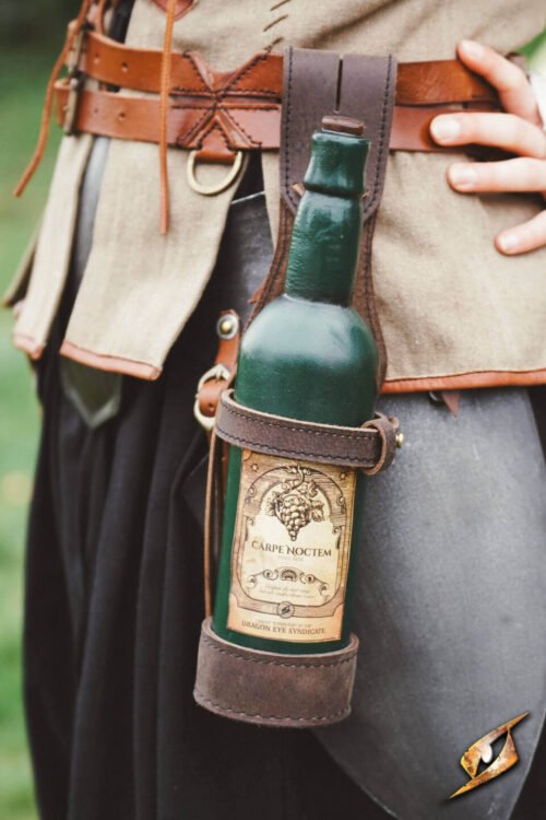 Bottle Holder - Dark Brown