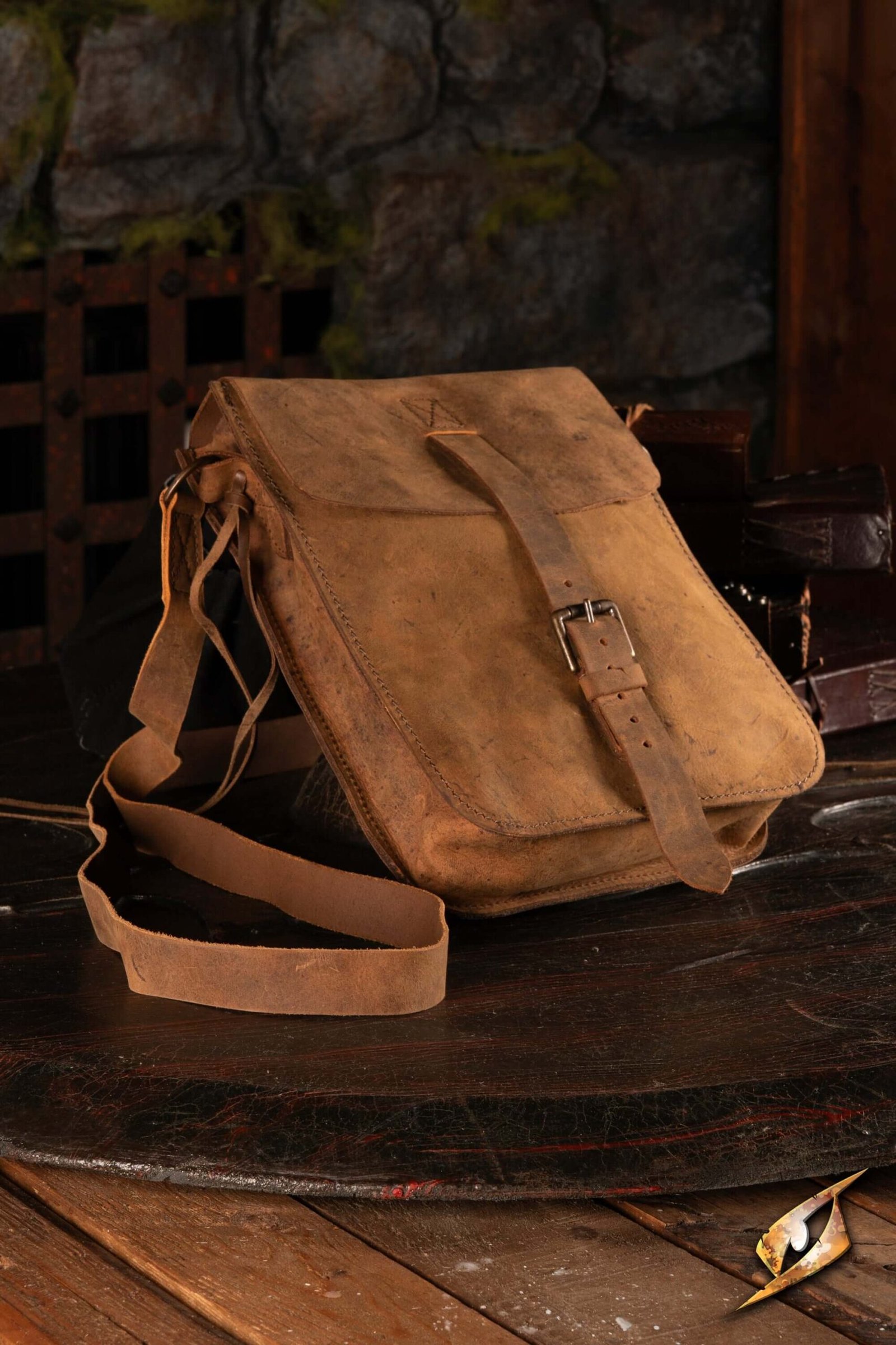 Traveler's Satchel – Pull-Up Leather