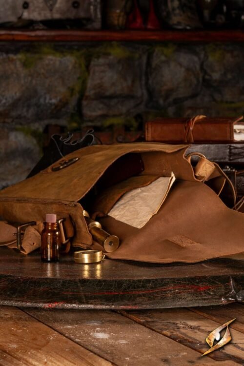 Traveler's Satchel – Pull-Up Leather