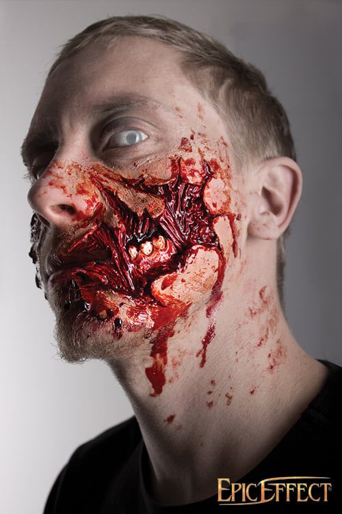 Zombie Cheek Torn