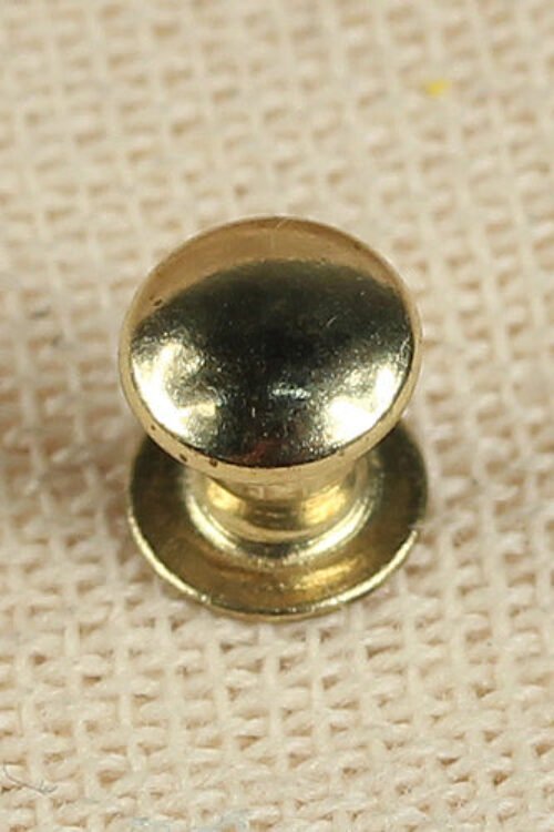 Hollow Rivet Ø4,8 x 4,7 mm Iron/Brass
