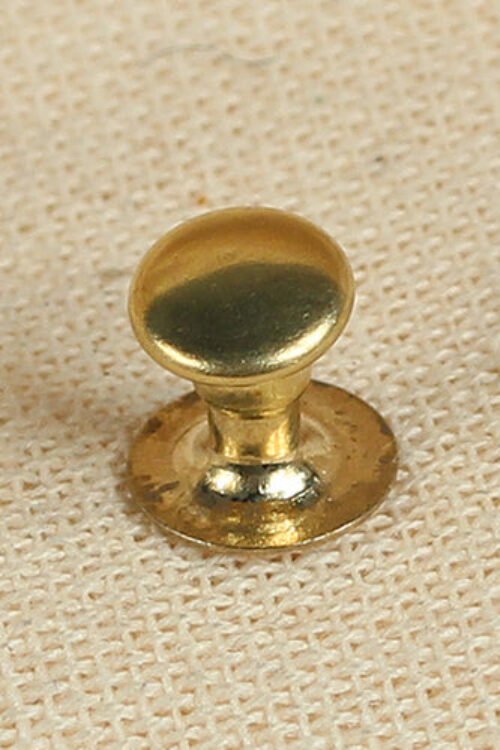 Hollow Rivet Ø5,8 x 6,5 mm Iron/Brass