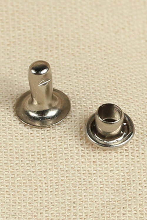 Hollow Rivet Ø6,8 x 7,8 mm Iron/Nickel