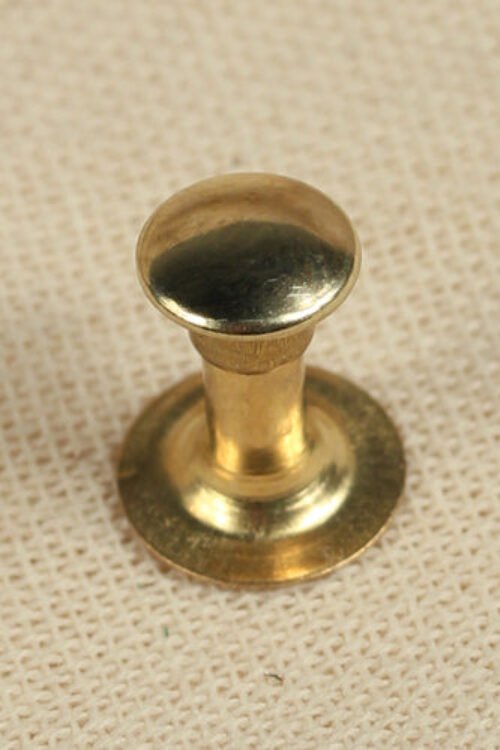 Hollow Rivet Ø6,8 x 10,5 mm Iron/Brass