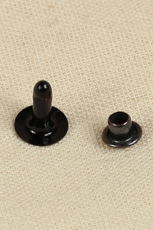 Hollow Rivet Ø6,8 x 10,5 mm Iron/Anthracite