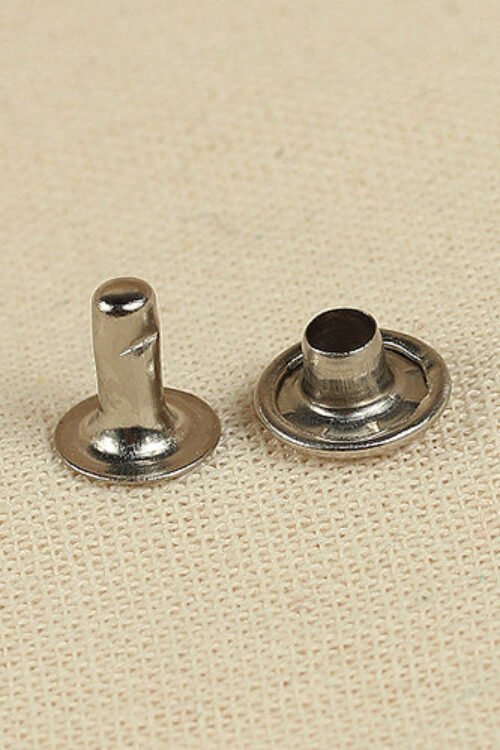 Hollow Rivet Ø9,0 x 7,8 mm Iron/Nickel