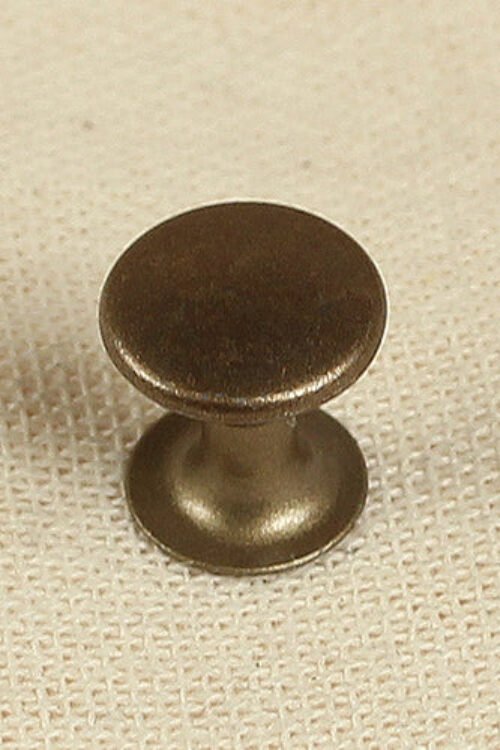 Hollow Rivet Ø9,0 x 7,8 mm Iron/Brass Antique