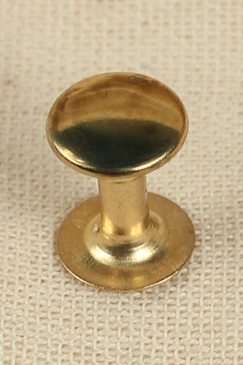 Hollow Rivet Ø9,0 x 10,5 mm Iron/Brass