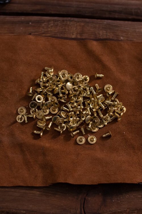 Hollow Rivet KØ9,2 x L9,0 mm Iron/Brass