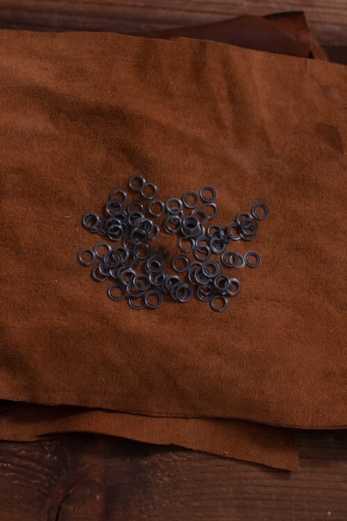 Ring For Eyelet D:4,6 mm; L:0,5 mm; U:7,5 mm Iron/Anthracite