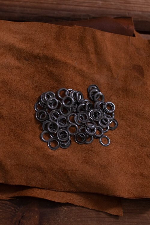 Ring For Eyelet D:6,9 mm; L:0,7 mm; U:11,5 mm Iron/Anthracite