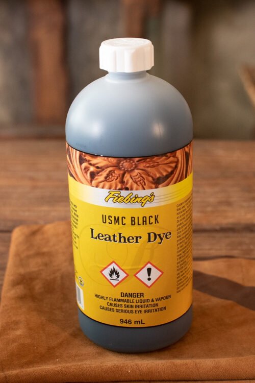 Fiebing's Leather Dye 946 ml. USMC Black