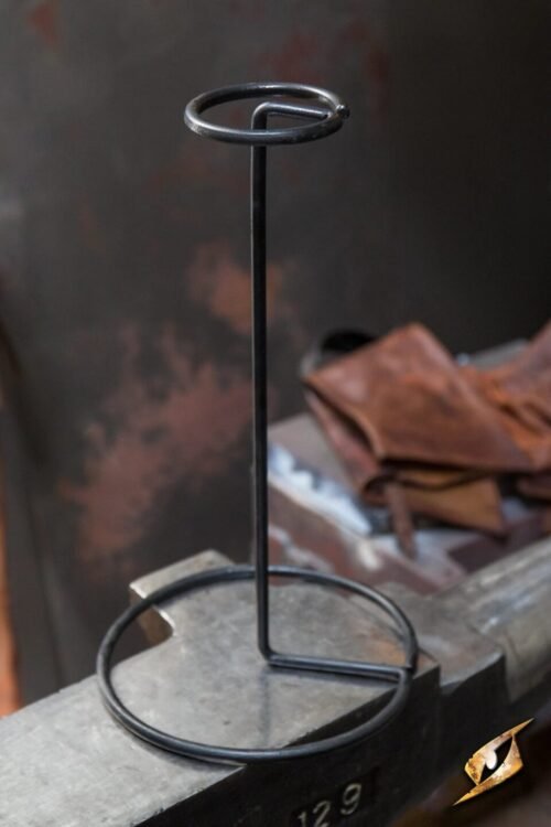 Helmet Stand Metal - Black
