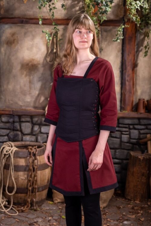 Dungeons & Dragons Female Fighter Padded Top Black