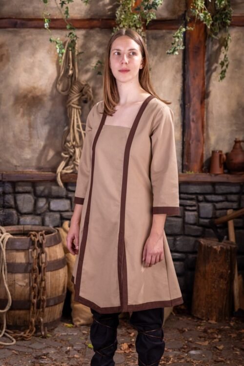 Dungeons & Dragons Female Fighter Dress Hemp/Brown