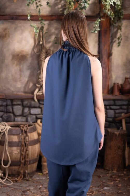 Dungeons & Dragons Female Rogue Top Woad Blue