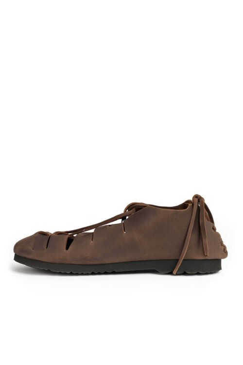 Scarpe medievali in nabuk