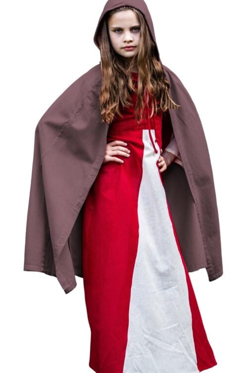 Mantello medievale per bambini "Cecilia"