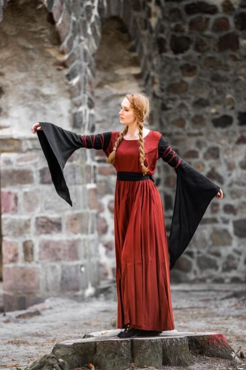 Abito medievale elegante 'Dorell'