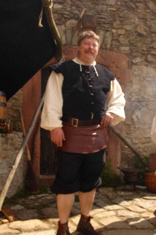 Farsetto foderato in Velluto 'Heinrich'