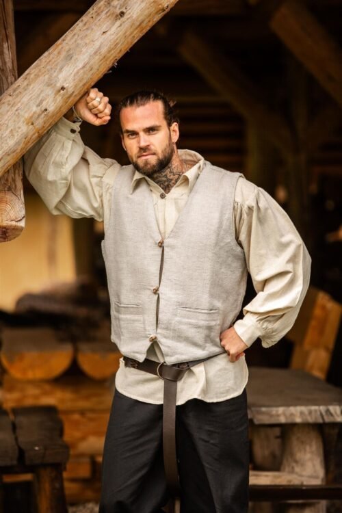 Gilet "Lutz" tessuto a mano