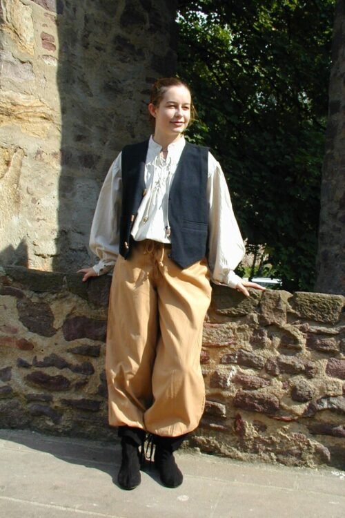 Gilet "Lutz" tessuto a mano