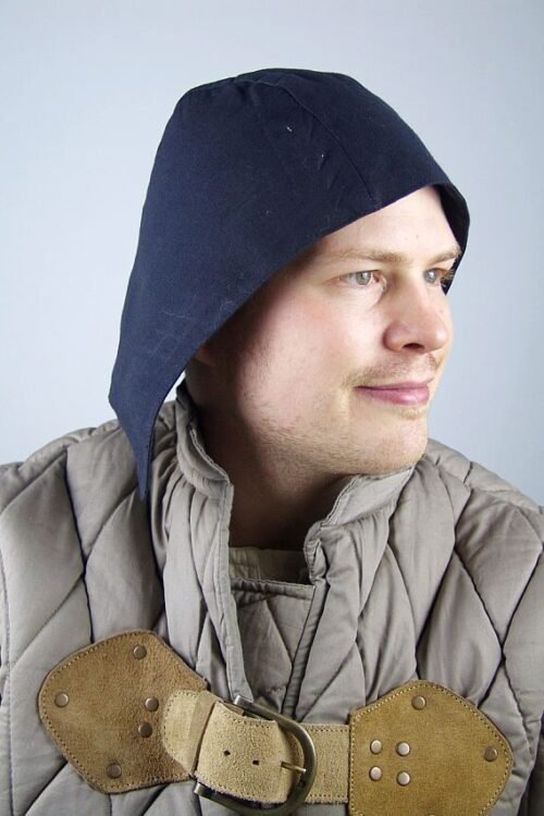 Cuffia 'Roger' in cotone effetto lino