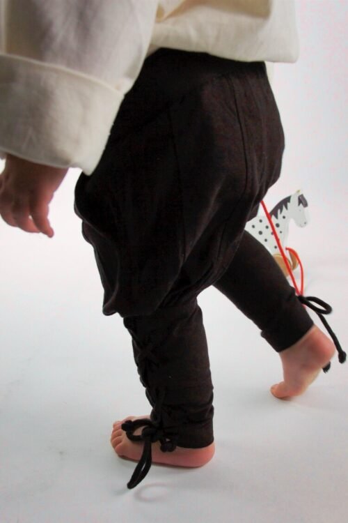 Pantaloni 'Jecklein' con allacciatura alle gambe