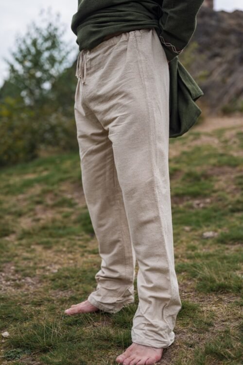 Pantaloni in lino "Asmund"