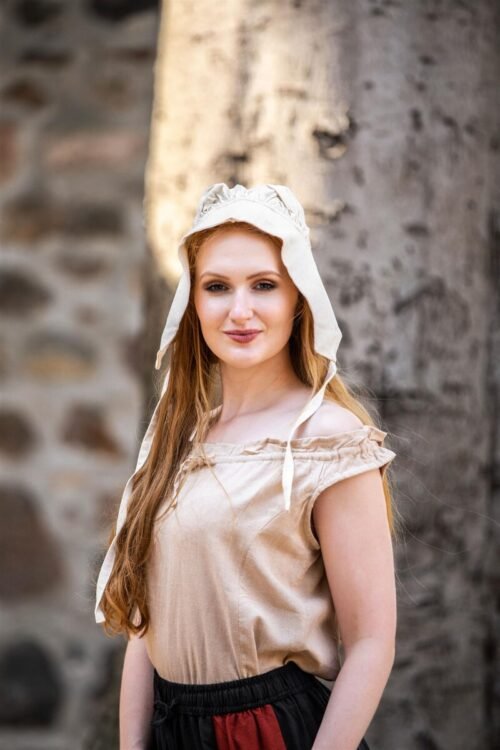 Cuffia medievale "Claire"