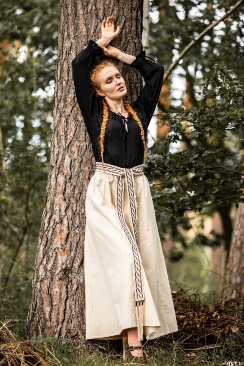 Gonna medievale "Smilla" in cotone pesante