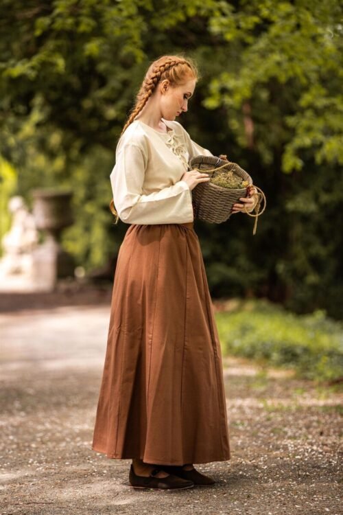 Gonna medievale "Smilla" in cotone pesante