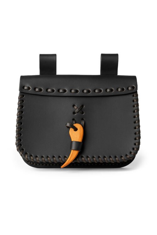 Borsa da cintura medievale in pelle "Volmar"