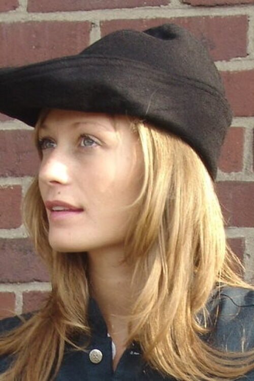 Cappello Robin Hood in pelle 'Alfred'