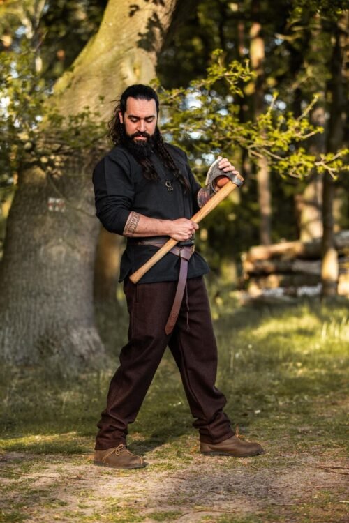 Pantaloni rustici in lana "Harald"