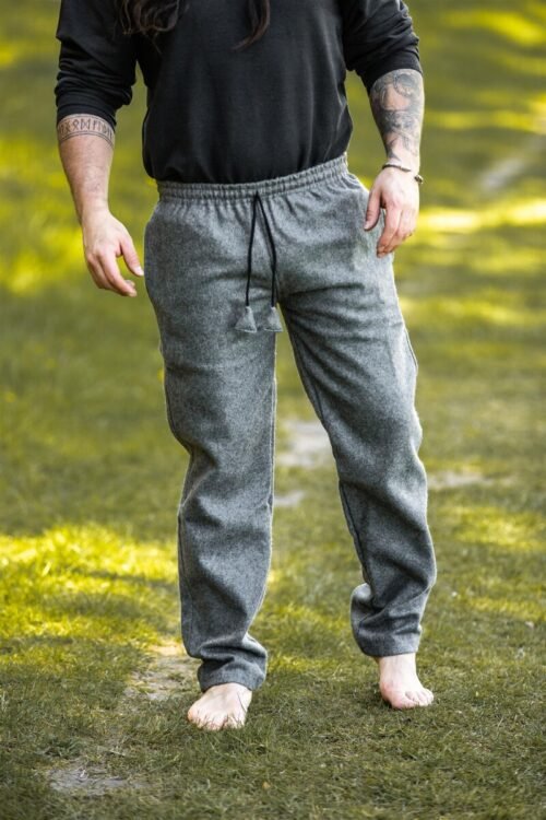 Pantaloni rustici in lana "Harald"
