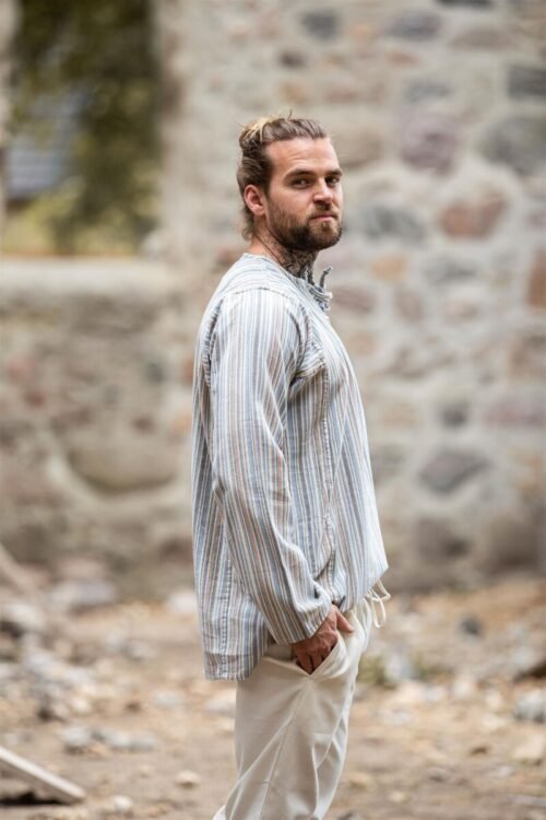 Camicia contadina morbida "Felix"