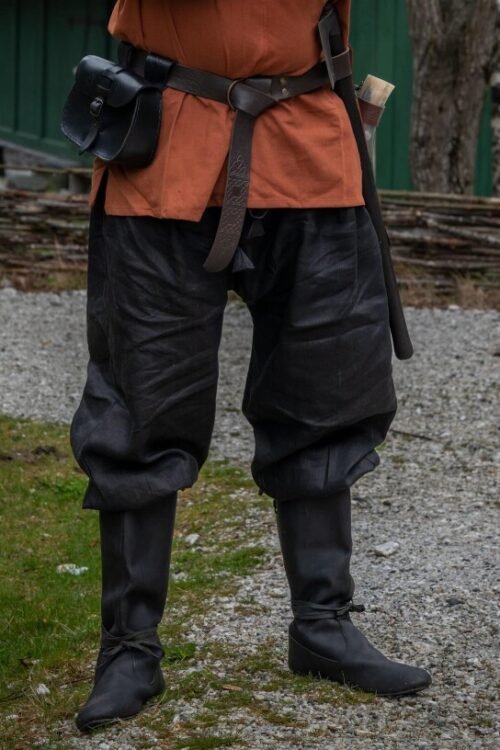 Pantaloni vichinghi Rushose in lino "Wodan"